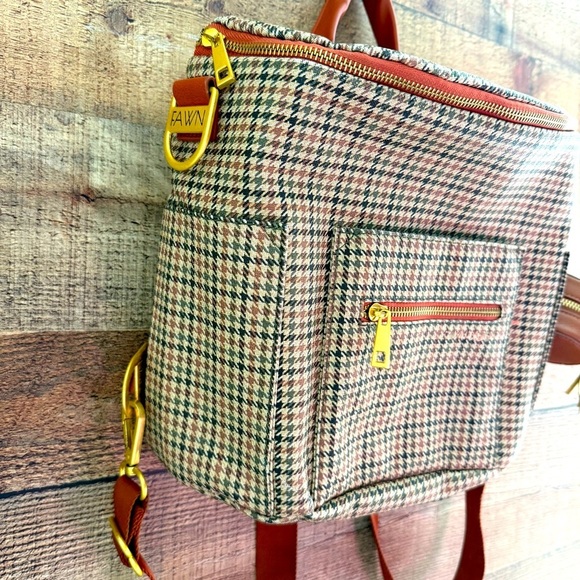 Fawn Design The Mini Plaid Diaper Bag - Picture 4 of 10